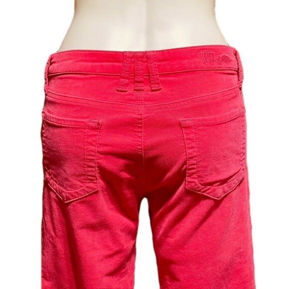 KUT from the Kloth Womens Red Corduroy Pants - Picture 6 of 12